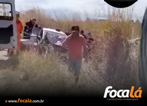 Colisão frontal na BR-020 deixa duas vítimas fatais e vários feridos em estado grave próximo a Posse (GO)