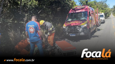 Carro cai em ribanceira e Formosense fica 3 dias à espera de socorro ao lado de corpos do pai e mulher