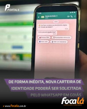 Moradores de Goiás poderão acessar serviços públicos diretamente pelo WhatsApp a partir da segunda quinzena de junho
