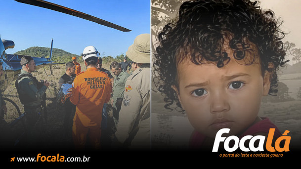 Menina de 2 anos desaparecida em Doverlândia é encontrada morta após dois dias de buscas