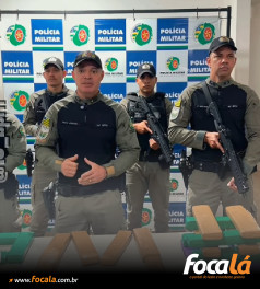 Polícia Militar apreende grande quantidade de drogas no Parque Vila Verde, em Formosa