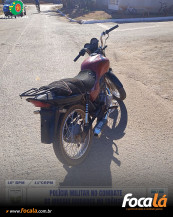 Polícia Militar apreende moto com irregularidades em Flores de Goiás