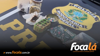 PRF prende homem por tráfico de drogas na BR-020