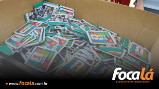 Mais de 2,2 mil figurinhas da Copa 2026 são apreendidas por suspeita de falsificação
