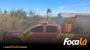 Incêndio em vegetação atinge área de mais de 20 mil m² no Setor Nordeste, em Formosa