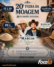 Formosa recebe feira da moagem, feira da farinha e tecelagem entre os dias 15 e 19 de julho