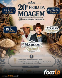 Formosa recebe feira da moagem, feira da farinha e tecelagem entre os dias 15 e 19 de julho