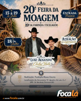 Formosa recebe feira da moagem, feira da farinha e tecelagem entre os dias 15 e 19 de julho