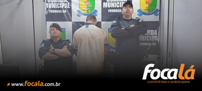 Guarda Municipal conduz envolvidos após perseguição e danos a viatura em Formosa