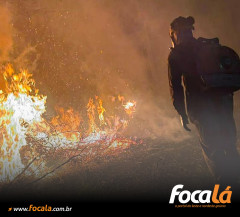 Incêndio em vegetação atinge terreno no Setor Formosinha e é controlado pelos Bombeiros em Formosa