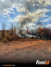 Incêndio em vegetação é controlado em área urbana de Formosa
