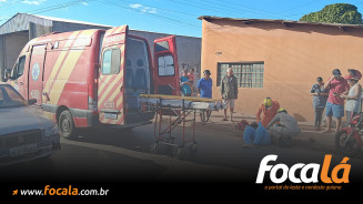 Motociclista fica ferida após colisão com carro em Formosa