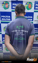 Homem é preso pela Polícia Militar após agredir e ameaçar namorada em Formosa