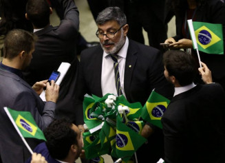 Alexandre Frota anuncia ida para o PSDB (Foto: Pedro Ladeira/Folhapress)