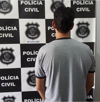 Professor é preso suspeito de estuprar aluna em Vicentinópolis, Goiás — Foto: Divulgação/ Polícia Civil