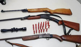 GEPATRI apreende armas utilizadas para caça de onças