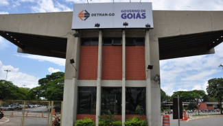 Fachada do Detran-GO