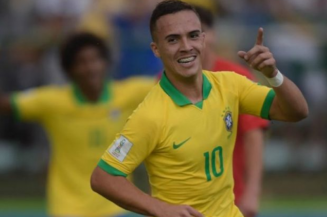 João Peglow faz dois e Brasil goleia o Canadá na estreia do Mundial Sub-17