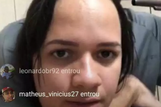 De acordo com a PC, o intuito da mulher era ficar conhecida. A mulher atirou no falso sequestrador, que confessou que receberia R$ 50 mil (Foto: reprodução/Vídeo/Facebook)
