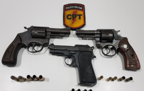 Indivíduos roubam veículo na GO-430 em Formosa, mas acabam baleados após confrontarem equipes da CPT