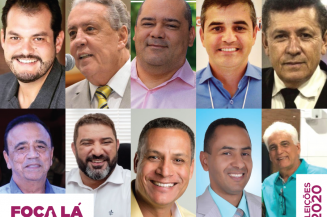 Prefeito Gustavo Marques, deputado Tião Caroço, vereador Wenner Patrick, Hernany Bueno, Ramos Somar, Heli Dourado, Rafael Saad, Maurício Faleiro, SD Caetano e Jorge Antonini