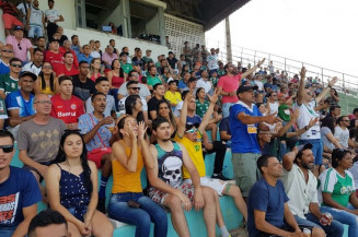 Torcida do Formosa. Reprodução: site oficial do Formosa