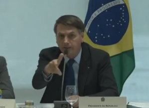 STF divulga vídeo com conteúdos que podem prejudicar o presidente (Foto: reprodução/vídeo)