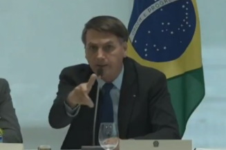 STF divulga vídeo com conteúdos que podem prejudicar o presidente (Foto: reprodução/vídeo)