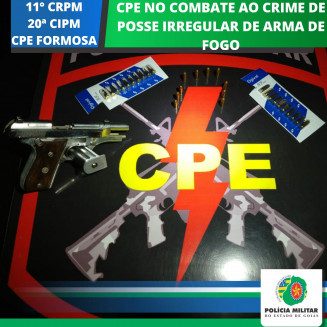 Apreensão de armas e munições durante Operação Sul-América