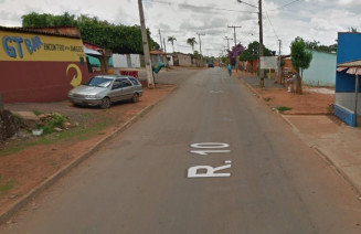 Rua 10, Setor Nordeste em Formosa-GO. Foto: Google Maps