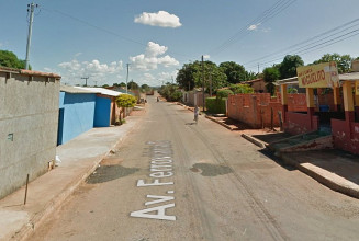 Avenida Ferroviária D, Setor Nordeste em Formosa. Foto: Google Maps