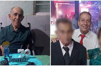 Seu Jamir e seu Paulo tiveram os corpos trocados na Maternidade Célia Câmara (Foto: Divulgação/Arquivos Pessoais)