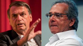 Bolsonaro e Paulo Guedes (Foto: Divulgação)