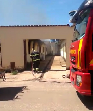 Local do incêndio