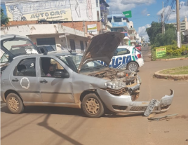 Motorista embriagado, provoca dois acidentes em Formosa e acaba preso em flagrante