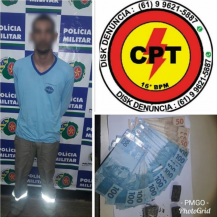 Polícia prende em flagrante, homem acusado de tráfico de drogas na Formosinha