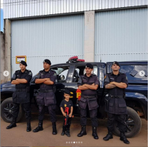 CPT realiza sonho de criança, ao comparecer em seu aniversário