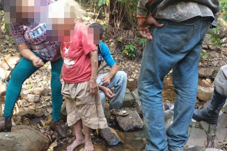 osa de 97 anos é encontrada em mata após 28 horas desaparecida, em Formosa (Foto: Divulgação/CBM)