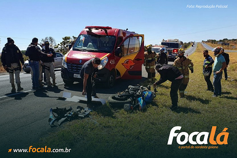 Motociclista Fica Gravemente Ferido Após Sofrer Queda Durante Ultrapassagem Na Br 020 Portal 8281