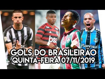 Gol desta quinta-feira Brasileirão 2019