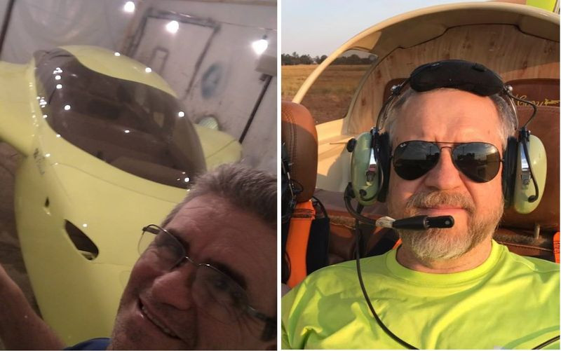 Documentos de Amador Antônio de Oliveira e Paulo Roberto Maciel Maia foram encontrados nos destroços do avião, segundo os bombeiros, Rio Verde, Goiás — Foto: Reprodução/TV Anhanguera